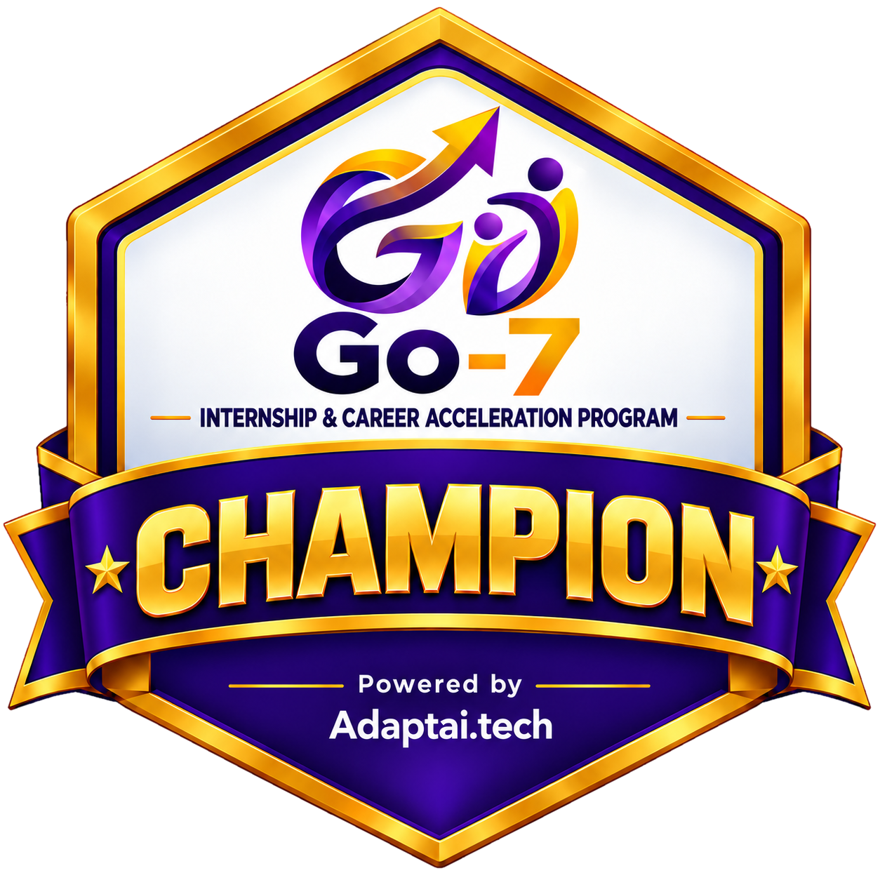 Go-7 Champion badge